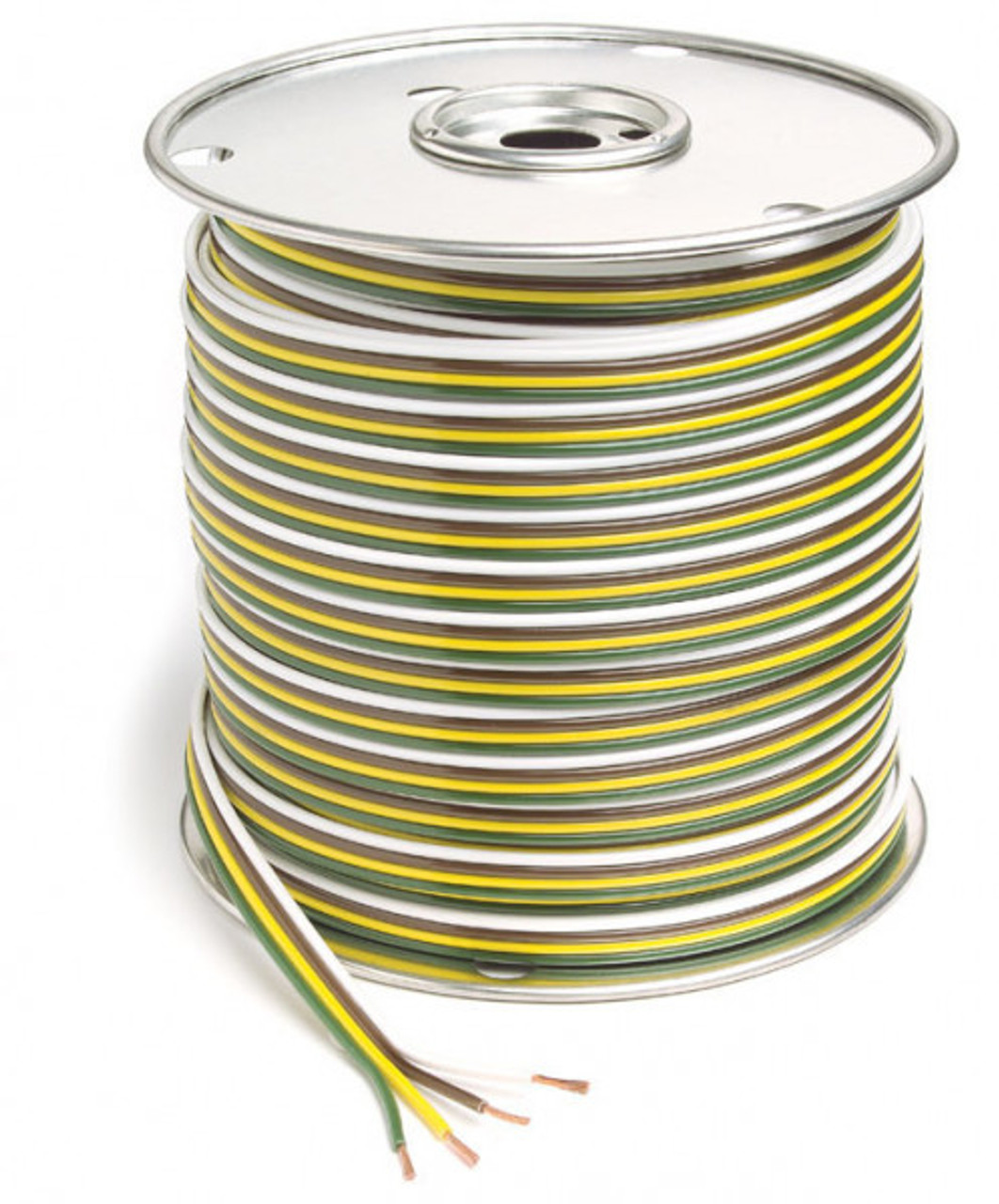 Grote 82-5514 Parallel Bonded Wire- 4 Wire- 14 GA, 100'- Y/G/W/B