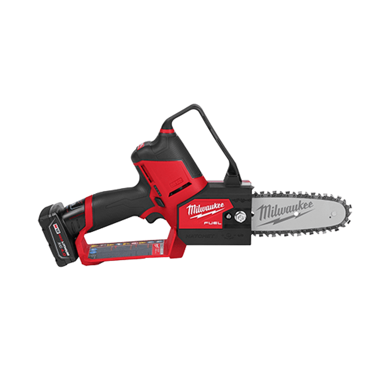 Milwaukee M12 FUEL HATCHET 6" Pruning Saw Kit w/ one XC 4.0  Battery 2527-21