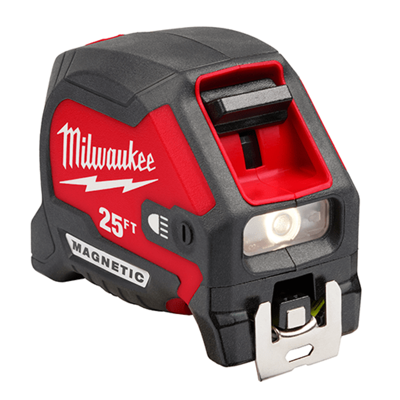 Milwaukee 25' Magnetic Tape Measure w/ Rechargeable Light 48-22-0428