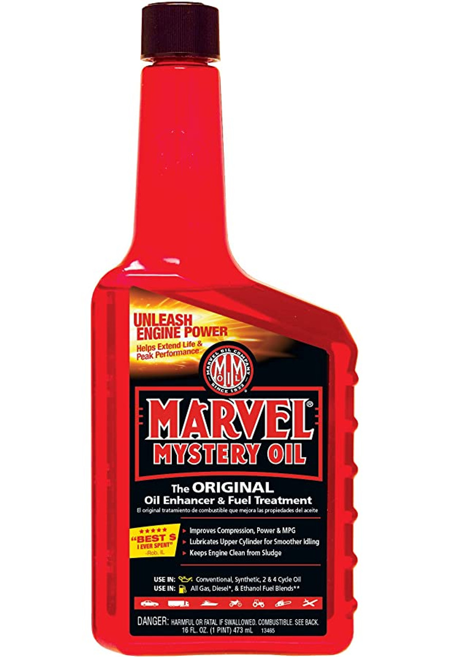 Mystery Oil Engine Protection 16 Oz Pint, Marvel Oil