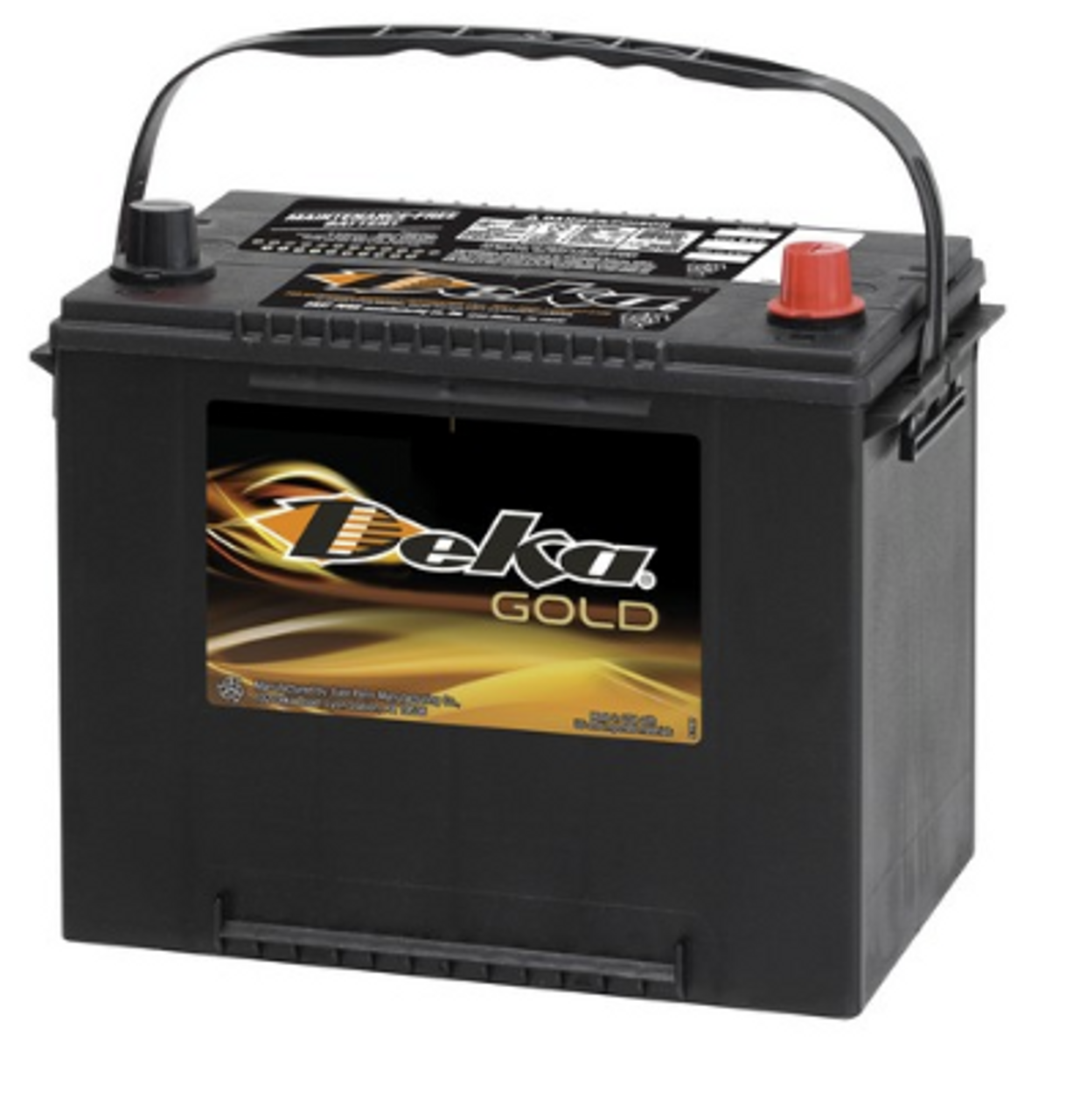 Deka Gold Group 24 Battery- Left Positive- 650CCA 624MF