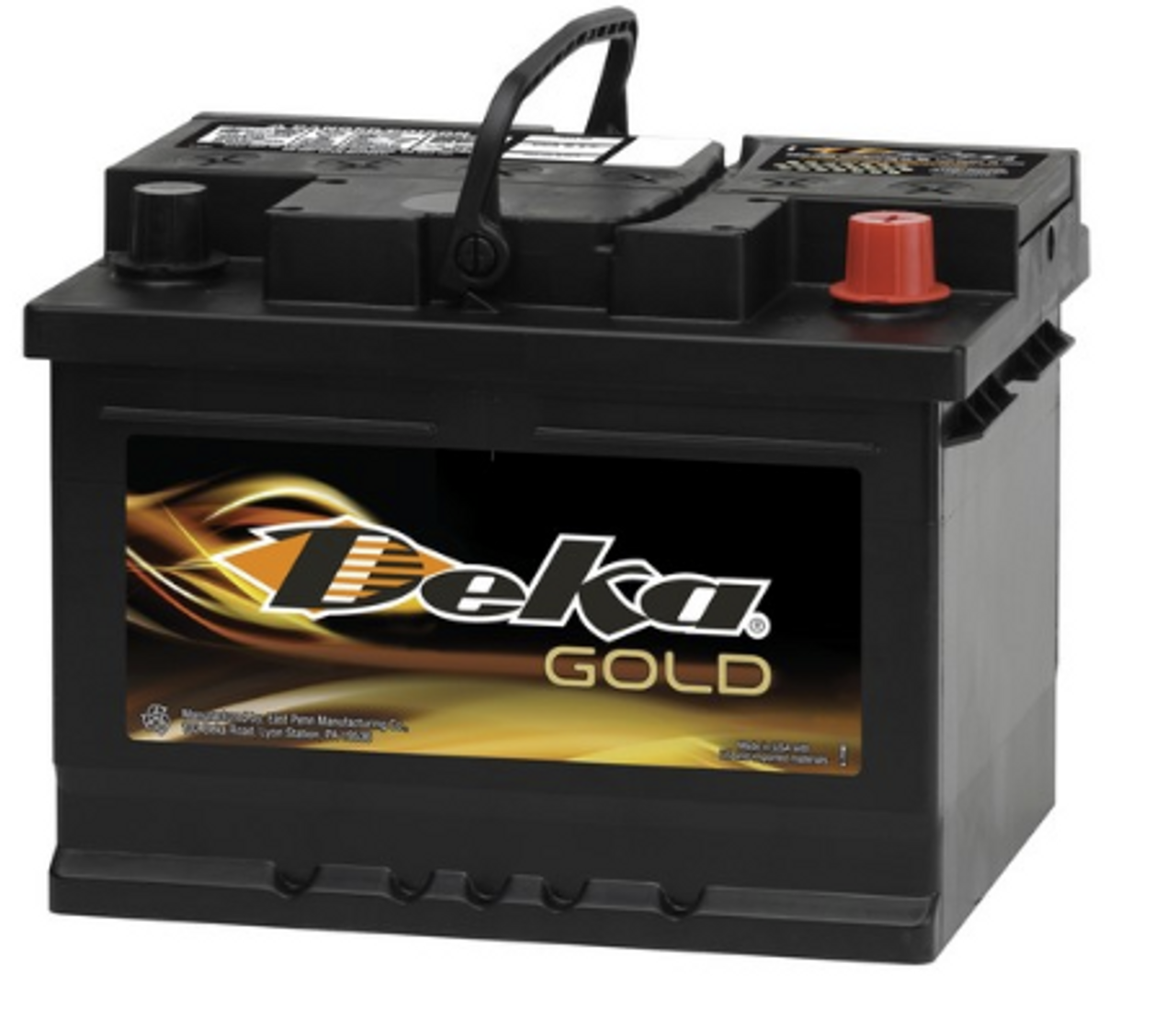 Deka Gold Group 96R Battery- Right Positive- 600CCA 696RMF