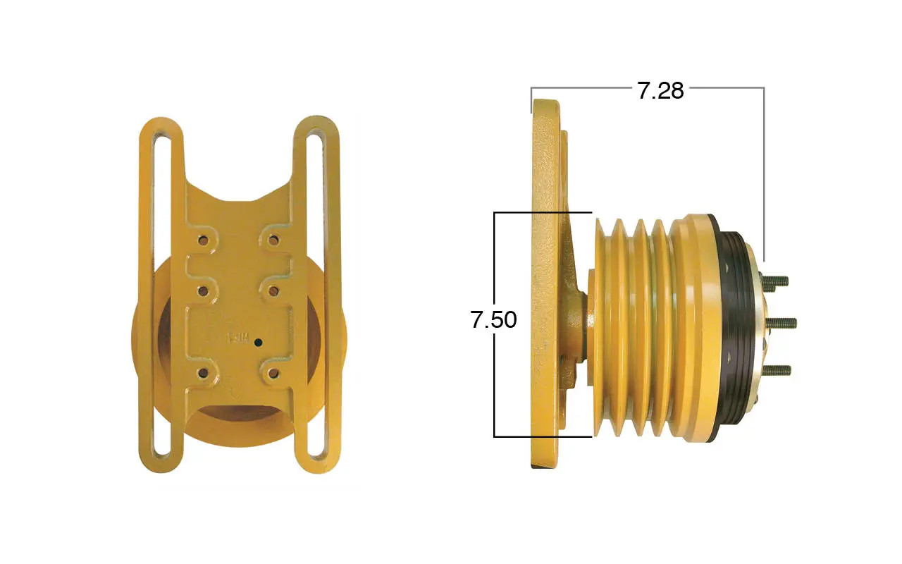 Kit Masters 99103 Reman Horton Advantage Style Fan Clutch & Hub Assembly for Caterpillar- replaces 999103