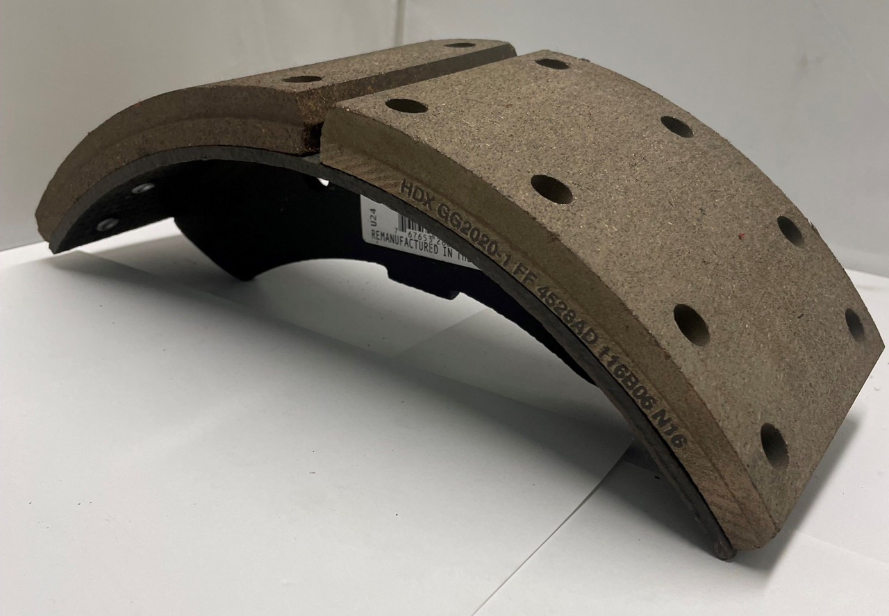 4528 Lucas Girling/ Ford Wedge 15"x5" Reman Brake Shoe (Single)- 20k Lining- Haldex GW4528LWR