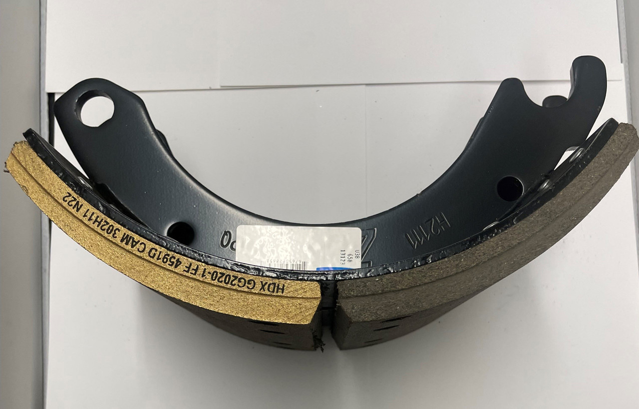 4591 Dexter PQ Style NEW Brake Shoe (Single)- 23k Lining- Haldex Gripper  GG4591DXQN