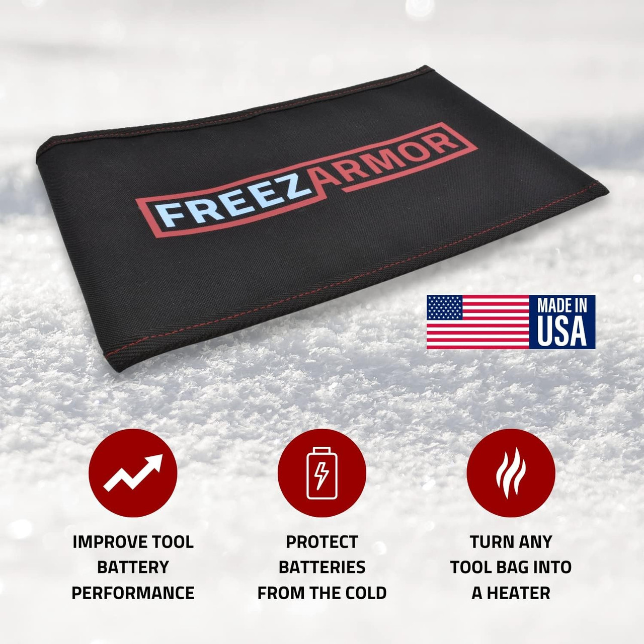 FreezArmor 6400004 Warming Pad- 120v- Keeps Tools Warm on the Work Bench