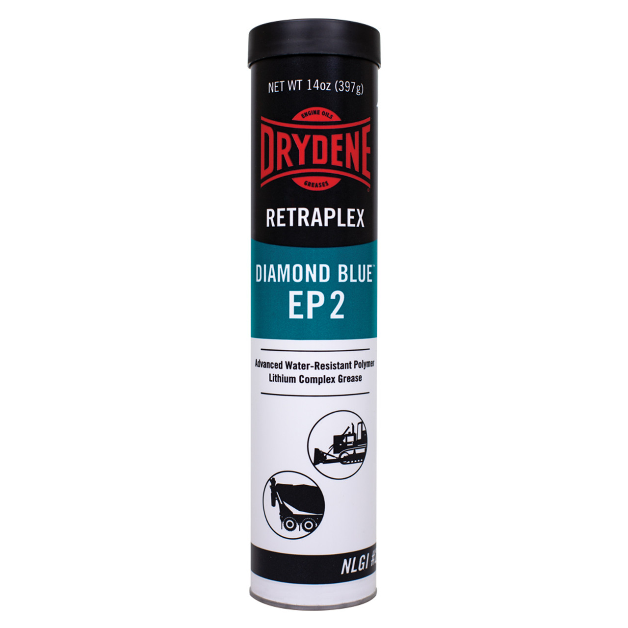 Drydene Retraplex Diamond Blue EP2 Grease- 14oz Tube