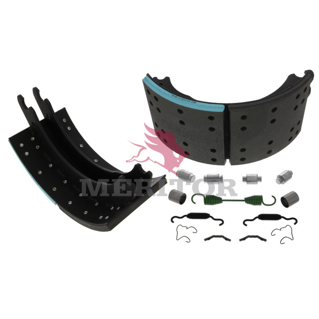 4515 Q Reman Brake Shoe Kit- 20k Premium Lining- HDATP / Meritor MRK4515QH23P