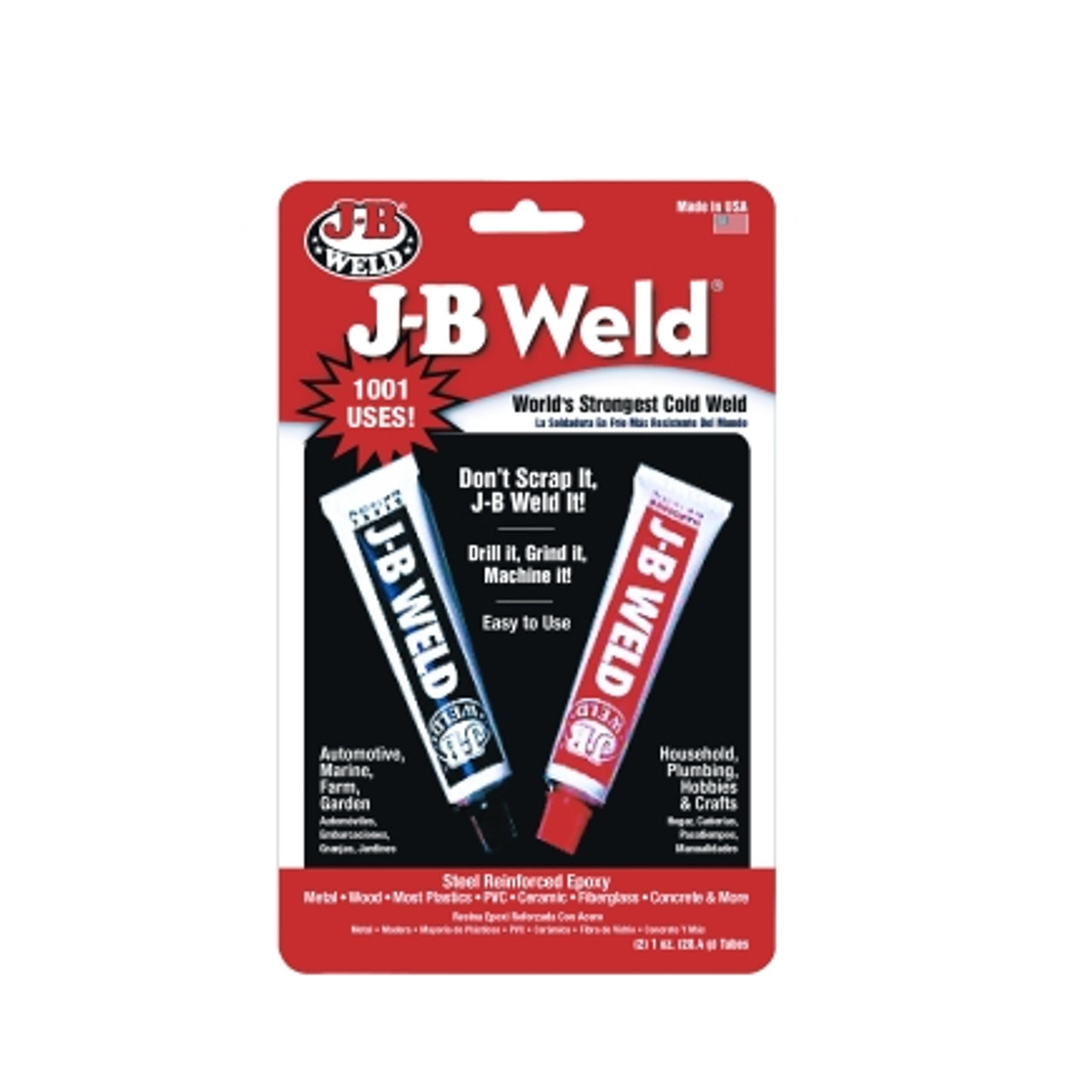 JB Weld Two-Part Epoxy Twin-Tube 2oz