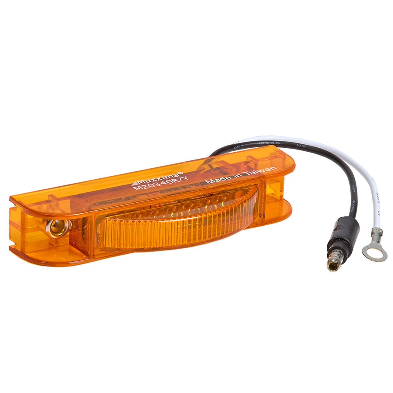 Maxxima M20340Y Thin-Line LED Clearance / Marker Lamp- Amber