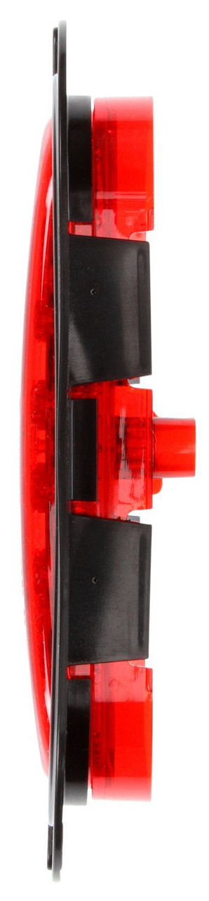 Truck-Lite 60256R Model 60 (6" Oval) LED Stop / Tail / Turn Lamp- Red- Flange Mount- 26 Diodes