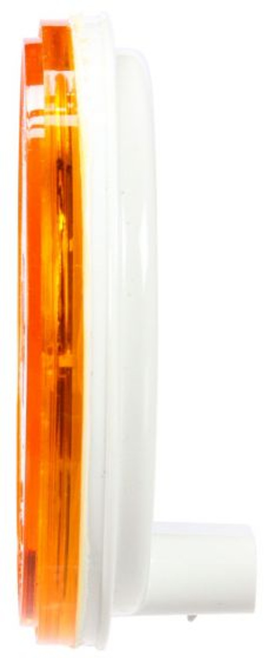 Truck-Lite 44212Y Super 44 (4" Round) LED Strobe Lamp- Amber- 42 Diodes- Metalized