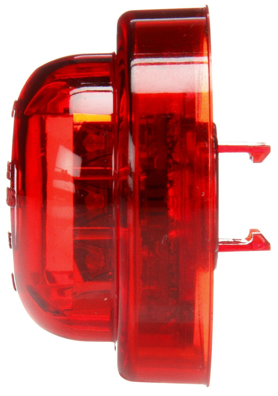 Truck-Lite 10375R Model 10 (2.5" Round) High Profile LED Marker Lamp- Red- 8 Diode