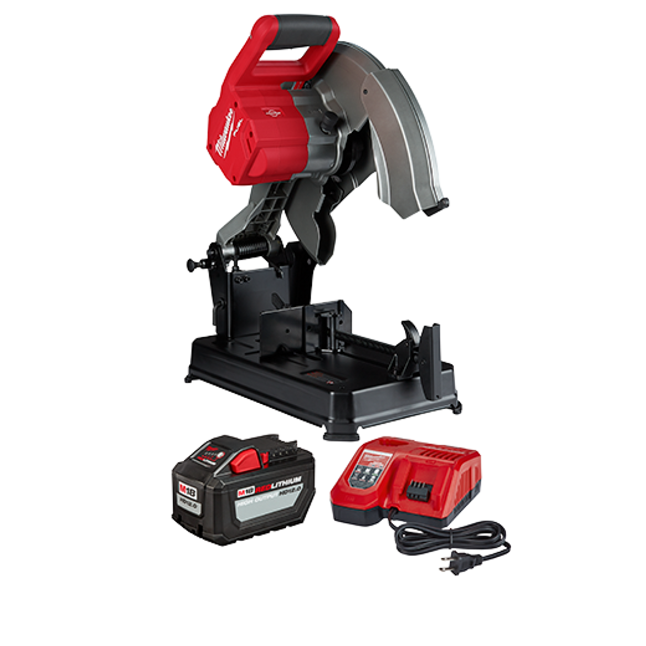 Milwaukee M18 FUEL Abrasive Chop Saw Kit 14" w/ One HD12.0 Battery and Charger 2990-21HD