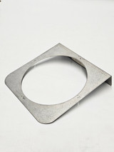 Betts 920162 77 Series Lamp Bracket, 1 Hole, Angled Stainless Steel