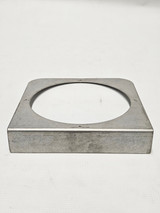 Betts 920162 77 Series Lamp Bracket, 1 Hole, Angled Stainless Steel