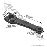 Pitman Arm- Volvo- replaces 20447238 / 44616502