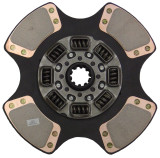 14" X 1.5" Push Type Clutch, 8 Spring, 4 Paddle, 500 Max Torque- New, replaces 107621-1