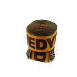 4" x 27' Flat Hook Ratchet Strap- Kinedyne 592721 4" x 27' Flat Hook Ratchet Strap- Kinedyne 592721