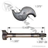 Camshaft for Meritor 16.5" Shoes- 13.438" Length- LH