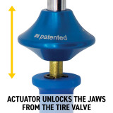 LockNFlate Straight Locking Dual Wheel Air Chuck