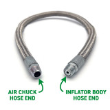 LockNFlate Tire Inflator/Deflator with Digital Gauge