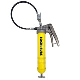 LockNLube Premium Pistol-Grip Grease Gun- Yellow