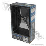 5.5" x 8.5" Convex Mirror- Ball Stud Mount- Stainless Steel