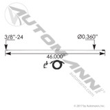 CB Antenna Kit- 48in, White