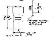 Donaldson X002278 Air Cleaner Restriction Informer- 1/8-27 Thread