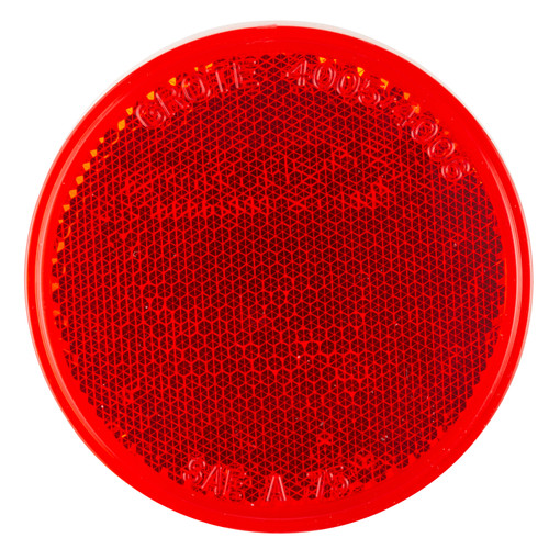 Grote 3" Round Stick-on Reflector- Choose Color