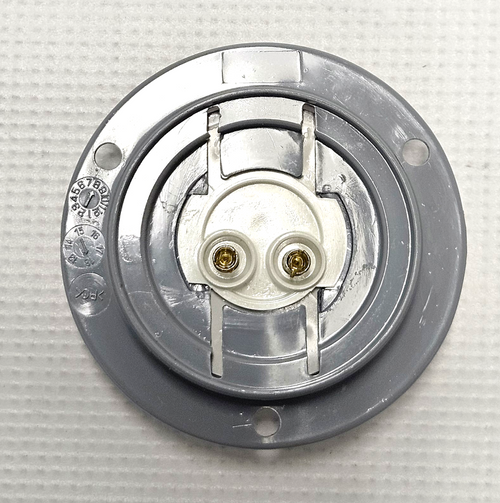 Grote 01-4613-70 SuperNova 2" Round LED Clearance / Marker Lamp- Red w/ Gray Flange