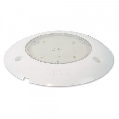 Grote 61391 S100 Round Surface Mount Dome Lamp, 6.5", 12v