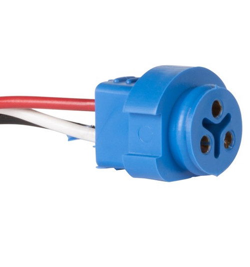 Grote 3 Pin Round S/T/T Three-Wire Plug-In Pigtail for Male Pin Lamps- Choose Option