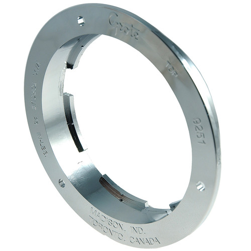 Grote 92513 Chrome Theft Resistant Flange Ring for 4" Lamps