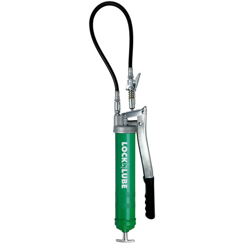 LockNLube Heavy Duty Lever Grease Gun- Green