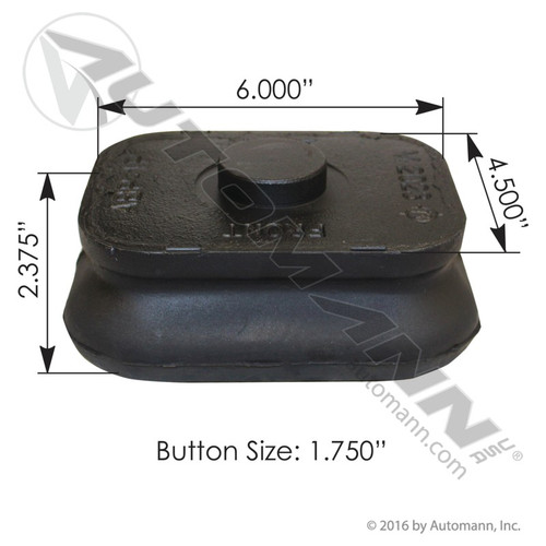 Mack Upper Suspension Insulator- Premium Rubber- replaces 10QK365A