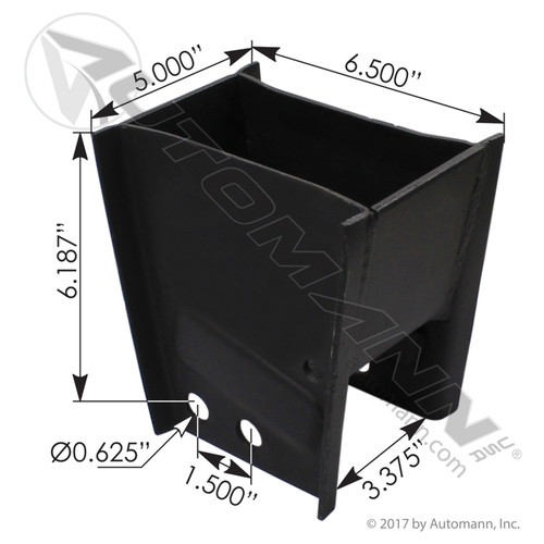 Binkley Trailer Rear Spring Hanger- Undermount- replaces SP0160