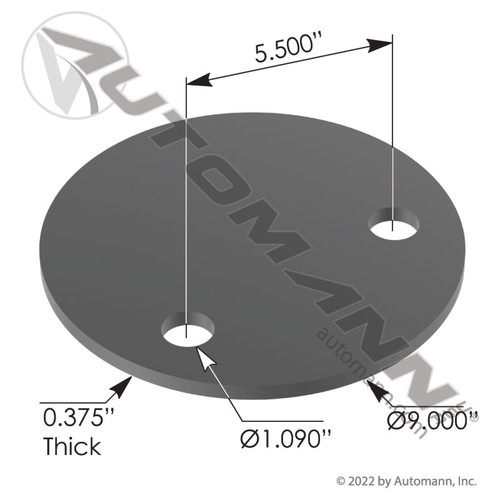 Hendrickson INTRAAX Air Bag Flex Plate- replaces S-27042
