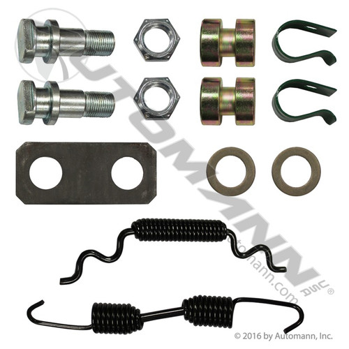 Brake Hardware Kit for 15" Meritor Shoes (1308Q)- Automann 100.1308.10