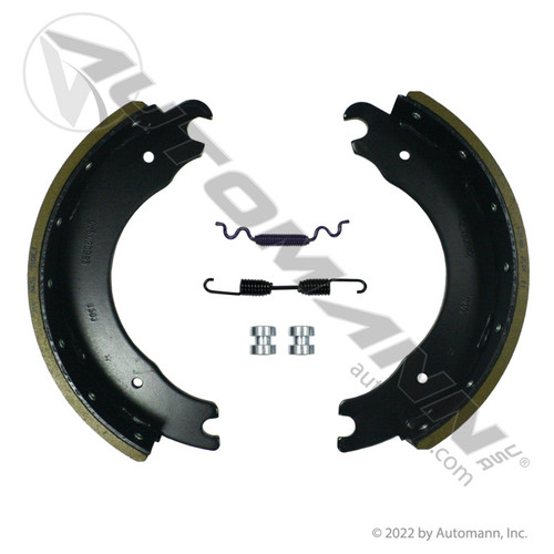 1308 Q NEW Brake Shoe Kit- 23k Lining- Automann 148.1308Q.23