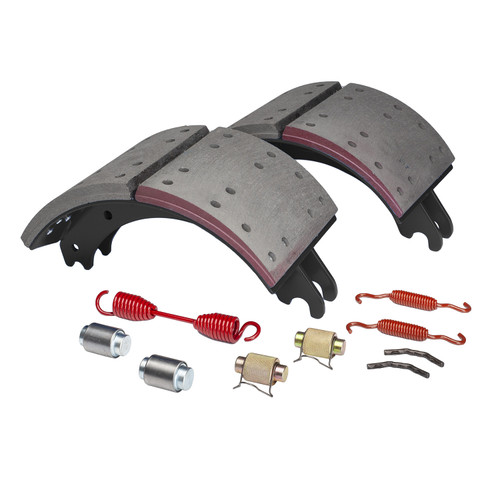ピグレット Haldex GD4711QG 4711 Q Plus Reman Brake Shoe Kit- 20k Lining