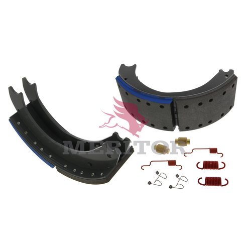 4719 ES Reman Brake Shoe Kit w/ Hardware- 20k Lining- Meritor XKMG2L4719E