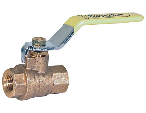 Buyers Brass Body Ball Valve- 1/2" NPT HBV050