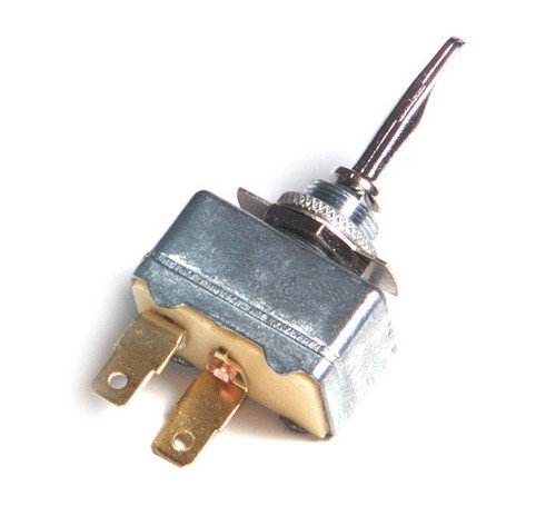 Toggle Switch Heavy Duty SPST, ON-OFF, 2 Blade, 12v-30a (Grote 82-0216)