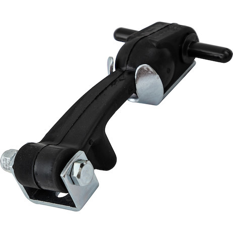 Buyers 6" Heavy Duty Rubber Hood Catch w/Pin, Bumper & Bracket WJ206