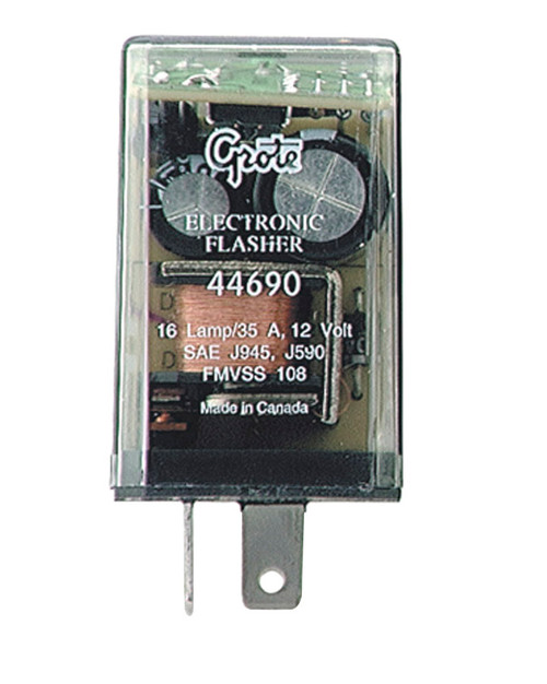 Grote 44690 2 Pin 16 Lamp Electromechanical Flasher