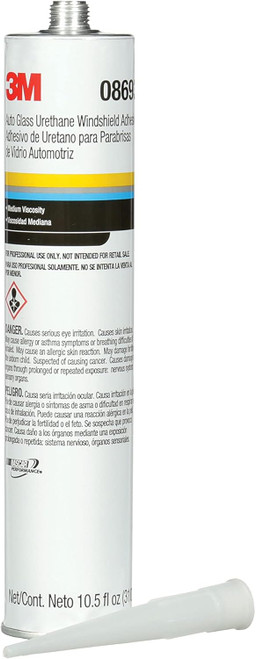 3M 08693 Auto Glass Urethane Windshield Adhesive- 10.5oz Cartridge