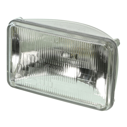 H4656 (2A1) 4"x6" Halogen Sealed Beam Headlamp- Low Beam, 12V, 35W- Wagner Lighting