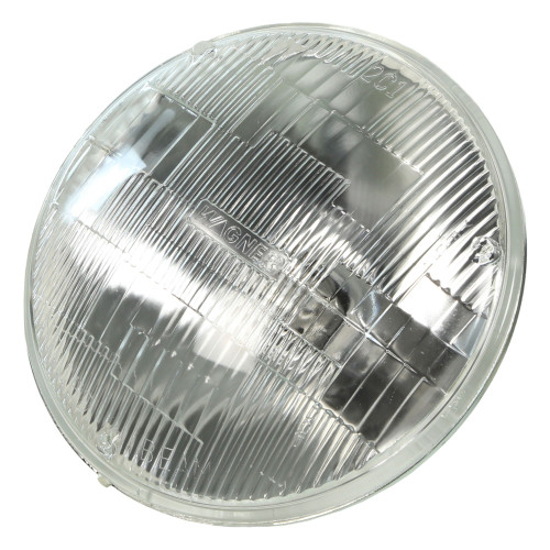 H5006 (2C1) 5" Round Halogen Sealed Beam Headlamp- Low Beam 12V, 35W, PAR46- Wagner Lighting
